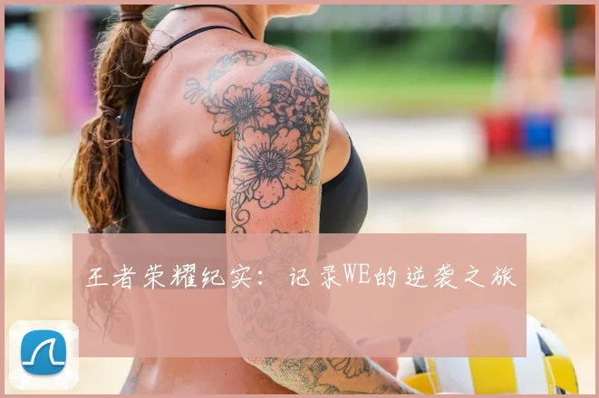 王者荣耀纪实：记录WE的逆袭之旅