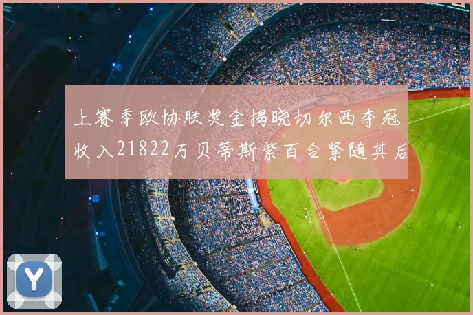 上赛季欧协联奖金揭晓切尔西夺冠收入21822万贝蒂斯紫百合紧随其后