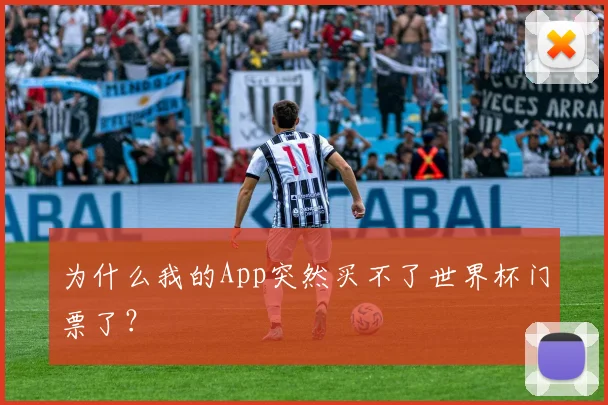 为什么我的App突然买不了世界杯门票了?