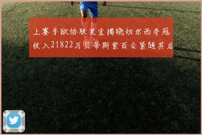 上赛季欧协联奖金揭晓切尔西夺冠收入21822万贝蒂斯紫百合紧随其后